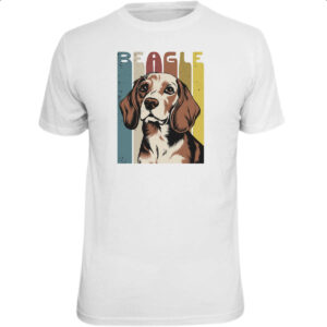 Camiseta Unissex Beagle retro vintage