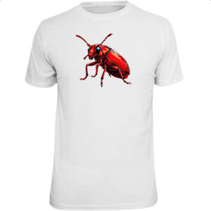 Camiseta Unissex Besouro vermelho