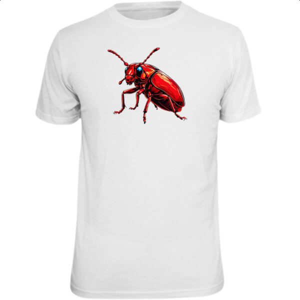 Camiseta Unissex Besouro vermelho
