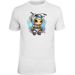Camiseta Unissex Abelha astronauta