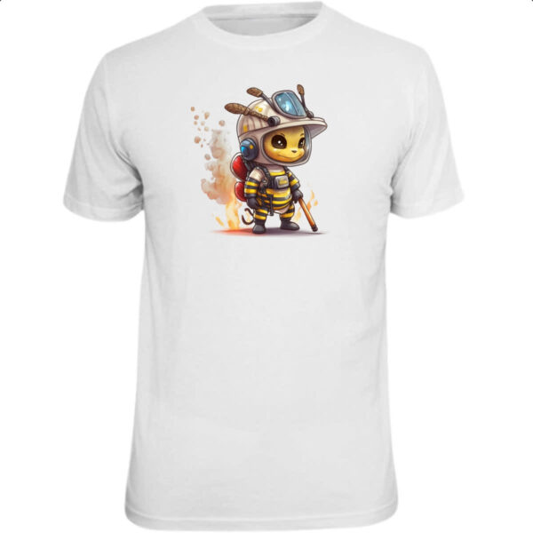 Camiseta Unissex Abelha bombeiro