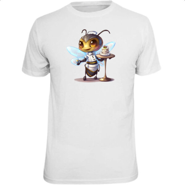 Camiseta Unissex Abelha cozinheira