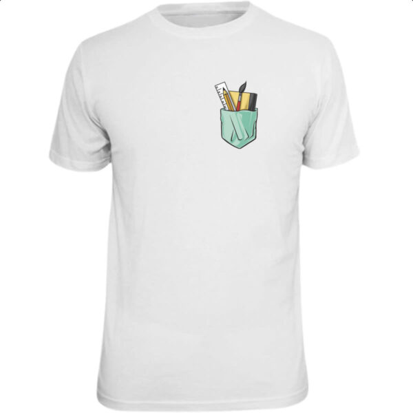 Camiseta Unissex Bolso de desenhista