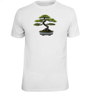 Camiseta Unissex Bonsai Minimalismo