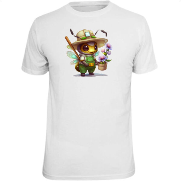 Camiseta Unissex Abelha jardineira