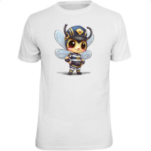Camiseta Unissex Abelha policial