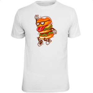 Camiseta Unissex Burguer dance