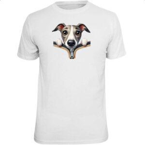 Camiseta Unissex Whippet no Ziper