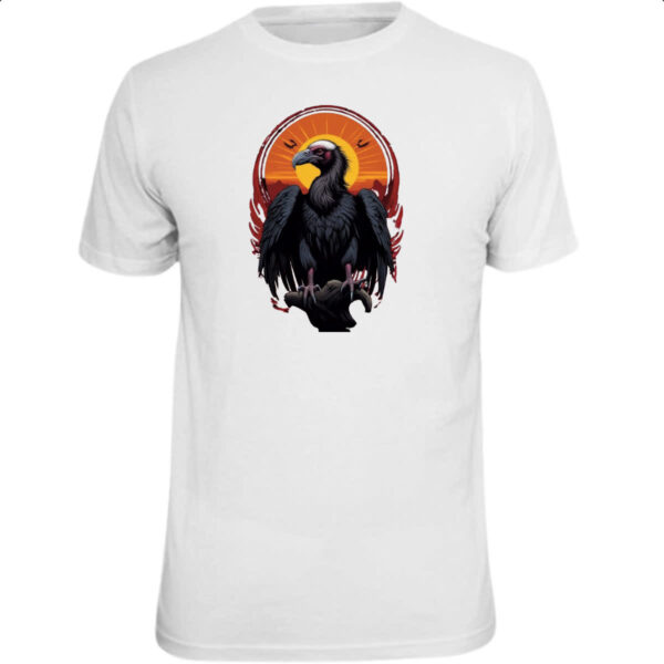 Camiseta Unissex Abutre sunset art