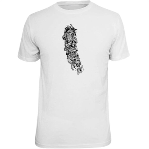 Camiseta Unissex Hades e Cerberus