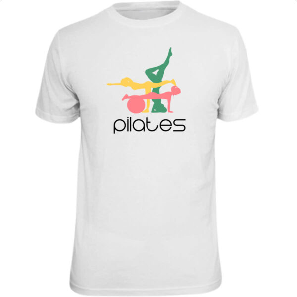Camiseta Unissex Academia fitnes pilates