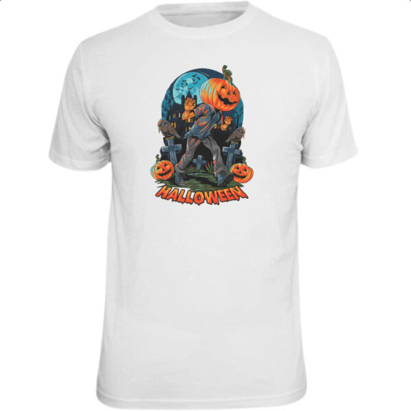 Camiseta Unissex Halloween JackPot Cemiterio