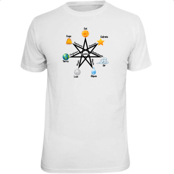 Camiseta Unissex Heptagrama oraculo
