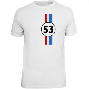 Camiseta Unissex Herbie 53 fusca falasse logotipo