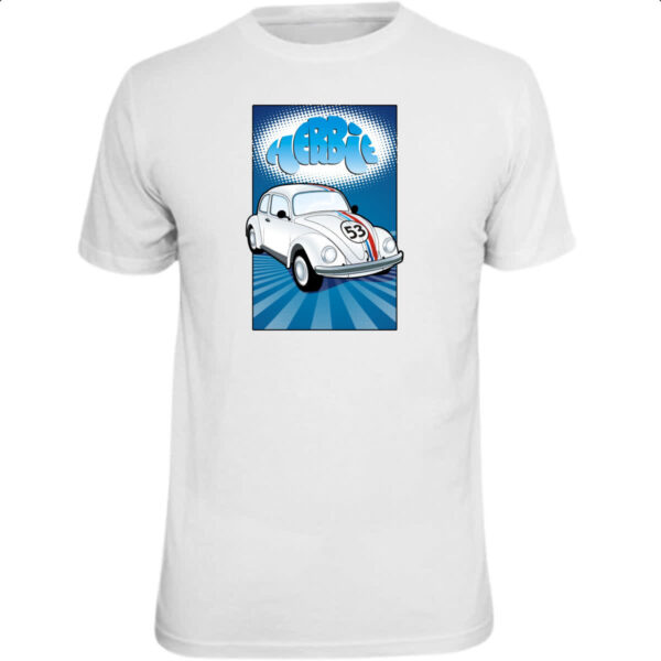 Camiseta Unissex Herbie Se meu fusca falasse quadro