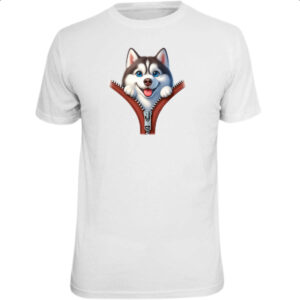 Camiseta Unissex Husky no Ziper