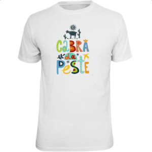 Camiseta Unissex Cabra da peste elementos nordestinos