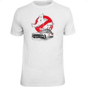 Camiseta Unissex Caca Fantasmas Ghostbusters Ecto-1
