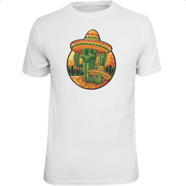 Camiseta Unissex Cacto Mexicano
