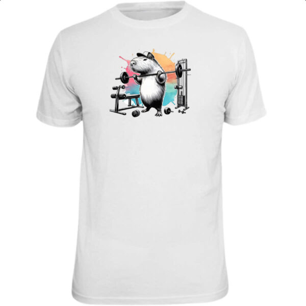 Camiseta Unissex Capivara Maromba Pesos