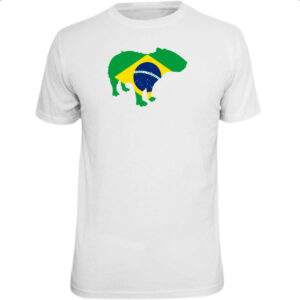 Camiseta Unissex Capivara Fauna Brasileira