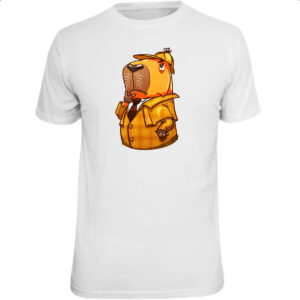 Camiseta Unissex Capivara Holmes