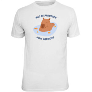 Camiseta Unissex Capivara de boas na lagoa