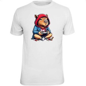 Camiseta Unissex Capivara gamer