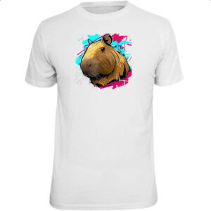 Camiseta Unissex Capivara grafite