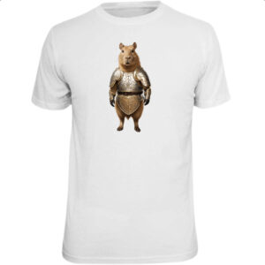 Camiseta Unissex Capivara medieval