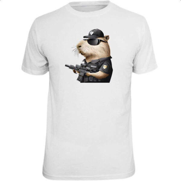 Camiseta Unissex Capivara SWAT