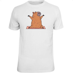 Camiseta Unissex Capivara yoga