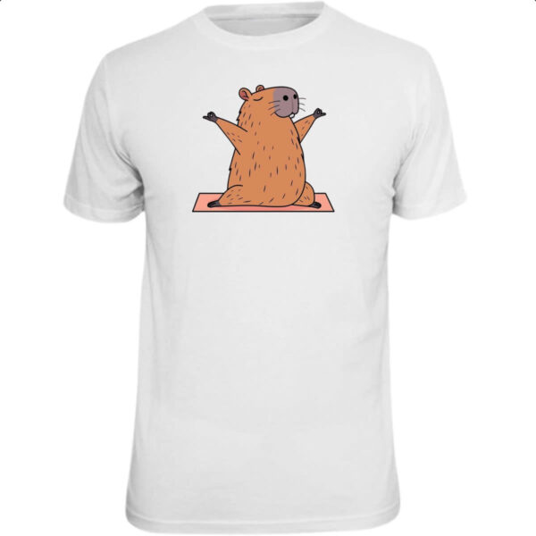 Camiseta Unissex Capivara yoga