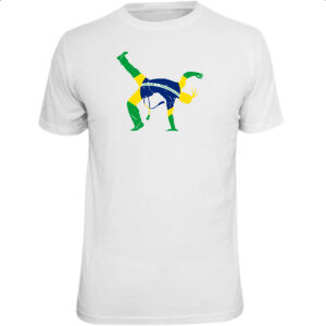 Camiseta Unissex Capoeira luta Brasil golpe