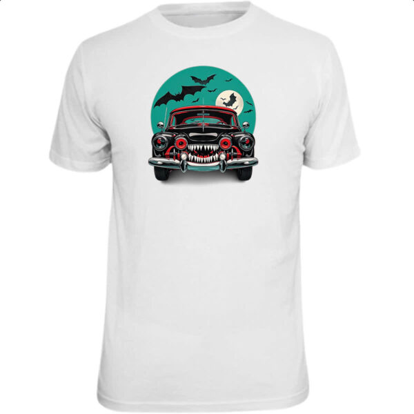 Camiseta Unissex Carro monstro