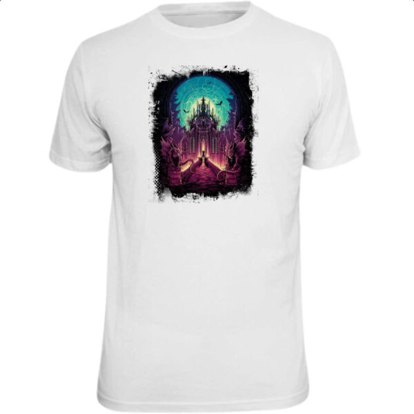 Camiseta Unissex Castelo sombrio