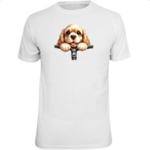 Camiseta Unissex Cavalier King Charles Spaniel no Ziper