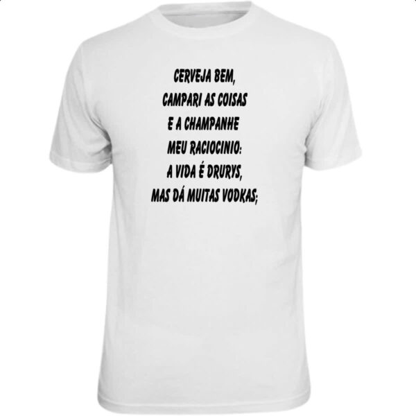 Camiseta Unissex Cerveja bem