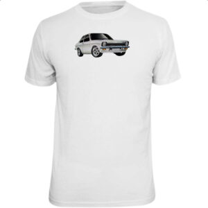 Camiseta Unissex Chevette Tubarao Branco