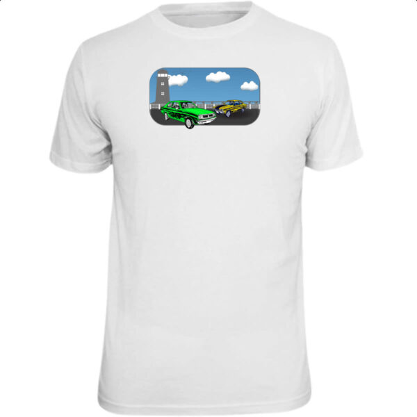 Camiseta Unissex Chevette geracoes pintura