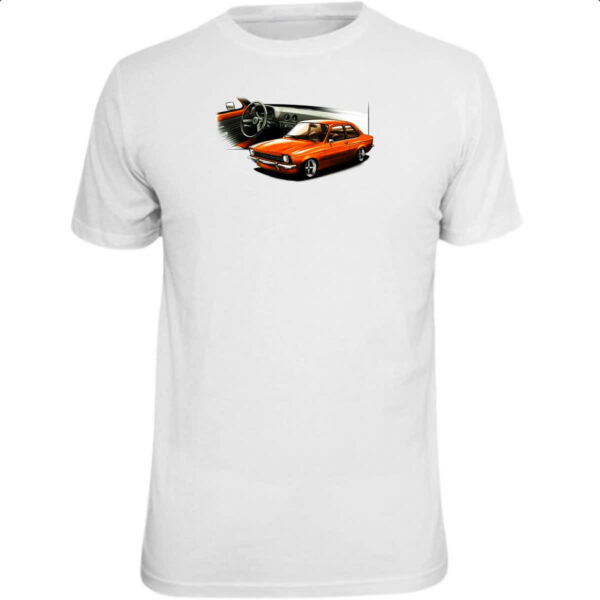 Camiseta Unissex Chevette primeira geracao Vermelho