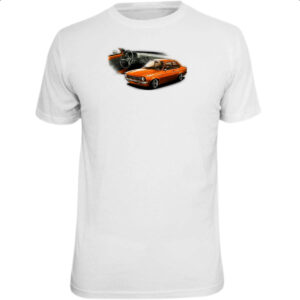 Camiseta Unissex Chevette primeira geracao laranja