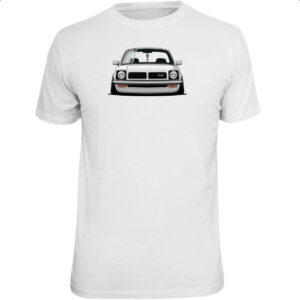 Camiseta Unissex Chevette segunda geracao frente branco