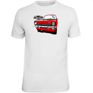Camiseta Unissex Chevette vermelho primeira geracao pintura