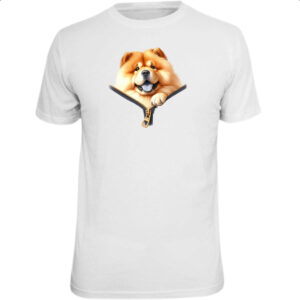 Camiseta Unissex Chow Chow no Ziper