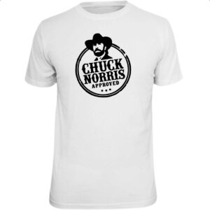 Camiseta Unissex Chuck Norris Aproved