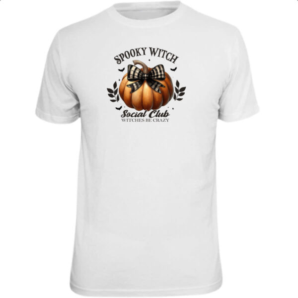 Camiseta Unissex Clube social de bruxas assustadoras