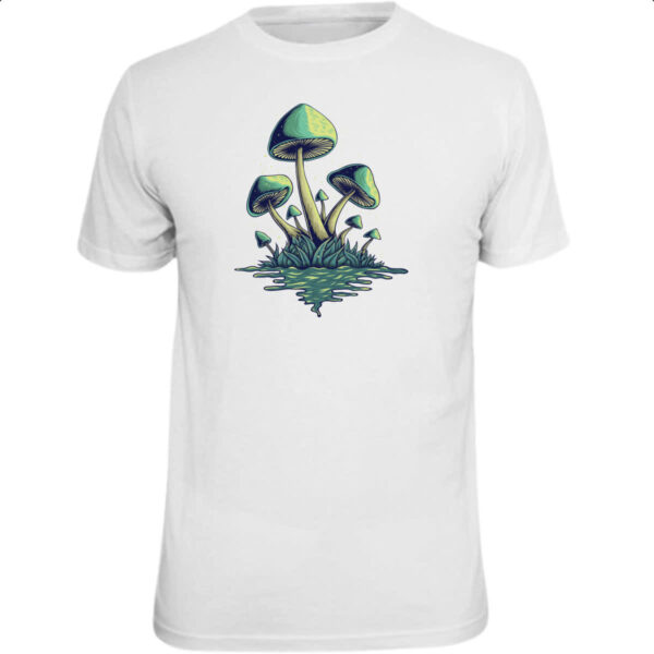 Camiseta Unissex Cogumelos