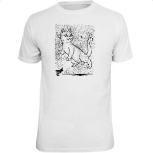 Camiseta Unissex Constelacao Gato