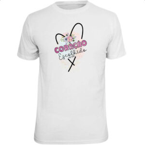 Camiseta Unissex Coracao escolhido por Jesus